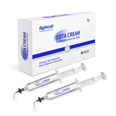 Fornecimento médico Material consumível odontológico Ampliação do canal radicular dentário e creme lubrificante com EDTA como preparação antibacteriana antes do tratamento do canal radicular R