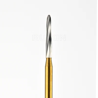 Ferramenta de corte dental de alta velocidade Haste FG Extremidade segura Endodontic Titanium Carbide Bur Endo