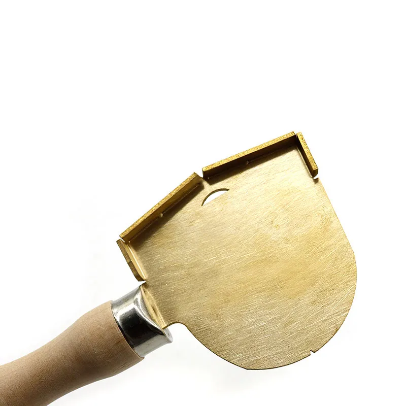 Pá de pá de cera para técnico de laboratório dentário durável dourado