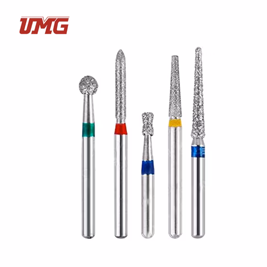 Fabricante dental instrumentos de moagem dentária Dental Diamond Burs